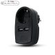 V-TAC fekete, fali adapter 1db aljzattal, 2db USB csatlakozóval - SKU 8796