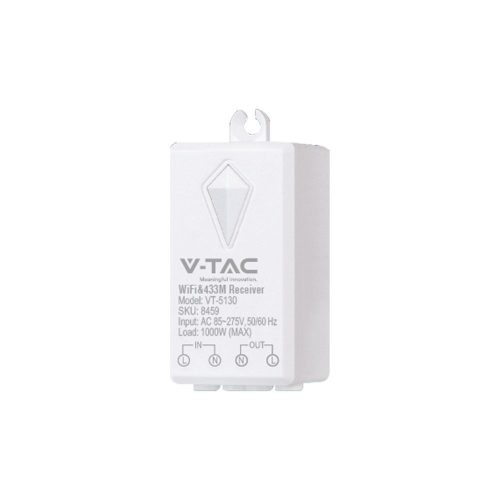 V-TAC Smart - WiFi vezérlő vezeték nélküli kapcsolóhoz - SKU 8459