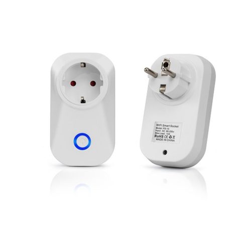 V-TAC Smart - okostelefonnal kapcsolható, WiFi-s, konnektor, dugalj - SKU 8415