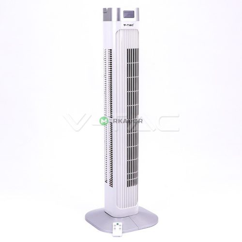 V-TAC 55W ventilátor, digitális kijelzővel, távirányítóval - SKU 7900