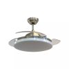 V-TAC 35W mennyezeti ventilátor, változtatható színhőmérséklettel - SKU 7929