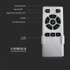 V-TAC 35W mennyezeti ventilátor, változtatható színhőmérséklettel - SKU 7929