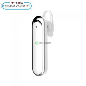 V-TAC Bluetooth fülhallgató, fehér - SKU 7703