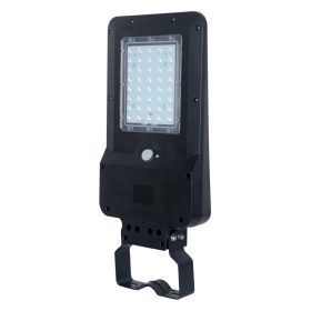   V-TAC napelemes utcai LED lámpa, térvilágító lámpatest 15W hideg fehér - SKU 8548