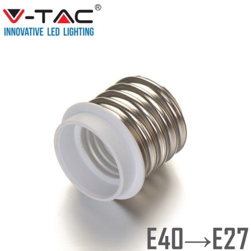 V-TAC E40-E27 foglalat adapter, átalakító - SKU 3417