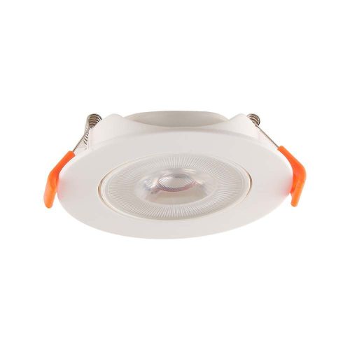 V-TAC PRO billenthető, süllyeszthető 7W LED spot panel kerek, természetes fehér - SKU 23183
