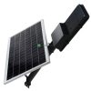 V-TAC napelemes utcai LED lámpa, térvilágító lámpatest 50W hideg fehér - SKU 95509