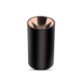   V-TAC GU10 LED falon kívüli lámpatest, fekete+rózsaarany - SKU 8997