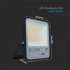 V-TAC LED reflektor 100W meleg fehér 100 Lm/W, beépített alkonykapcsolóval - SKU 20175