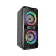 V-TAC Soundor 20W Bluetooth hordozható hangszóró LED világítással, 2x4 inch - SKU 6663