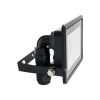 V-TAC kötödobozos LED reflektor 20W meleg fehér, fekete házzal - SKU 20307
