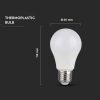 V-TAC 8.5W E27 alkonykapcsolós A60 LED égő, meleg fehér - SKU 214459