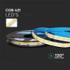 V-TAC DC24V COB LED szalag IP20, 420 db/m természetes fehér - SKU 2668