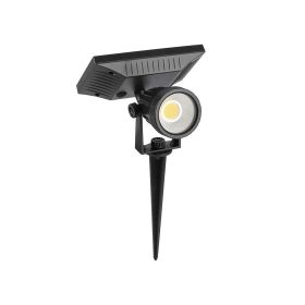   V-TAC leszúrható napelemes COB LED kerti lámpa, természetes fehér - SKU 6661