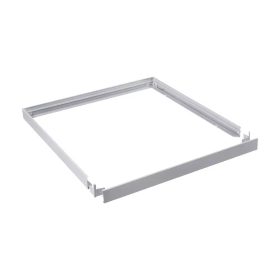   V-TAC mennyezetre szerelhető fehér DIY műanyag LED panel keret 60x60cm - SKU 6627