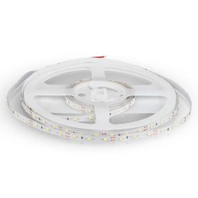   V-TAC LED szalag IP20 SMD 3528 chip 60 db/m meleg fehér, 100 Lm/W - SKU 212016
