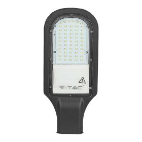   V-TAC utcai LED lámpa, térvilágító ledes lámpatest 30W természetes fehér - SKU 21537