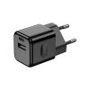 V-TAC fali 20W töltő, utazó adapter, Power Delivery, USB és Type-C csatlakozóval, fekete - SKU 6677