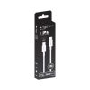 V-TAC fehér Type-C 1m Power Delivery hálózati kábel, max. 60W teljesítményig - SKU 6681