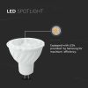 V-TAC GU5.3-MR16 LED spot égő 6W hideg fehér 38° - SKU 21209