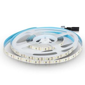   V-TAC LED szalag IP20 SMD 2835 chip 120 db/m természetes fehér, 110 Lm/W - SKU 21324