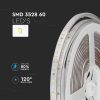 V-TAC LED szalag IP65 SMD 3528 chip 60 db/m kék - SKU 212035