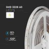 V-TAC LED szalag IP65 SMD 3528 chip 60 db/m hideg fehér - SKU 212031