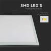 V-TAC LED panel természetes fehér UGR<19 36W 62 x 62cm, 85 Lm/W - SKU 2162176