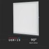 V-TAC LED panel természetes fehér UGR<19 36W 62 x 62cm, 85 Lm/W - SKU 2162176
