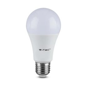   V-TAC 8.5W E27 természetes fehér A60 LED égő, 95 Lm/W - SKU 217261