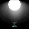 V-TAC CREE LED 22W E27 természetes fehér G120 LED égő - SKU 21200226