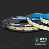 V-TAC DC24V COB LED szalag IP20, 421 db/m meleg fehér, 95 Lm/W - SKU 212667