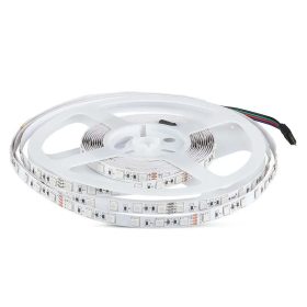   V-TAC LED szalag IP20 SMD 5050 chip 60 db/m RGB, 10 m/tekercs - SKU 212592
