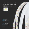 V-TAC LED szalag IP20 SMD 2835 chip 60 db/m természetes fehér - SKU 212560