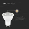 V-TAC GU10 LED spot égő 7.5W hideg fehér 38° - SKU 21877