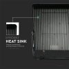V-TAC LED reflektor 30W természetes fehér, fekete házzal, 157 Lm/W - SKU 20449