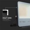V-TAC LED reflektor 50W természetes fehér, fekete házzal, 157 Lm/W - SKU 20451
