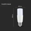 V-TAC 7.5W E27 természetes fehér T37 LED égő - SKU 21145