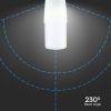 V-TAC 7.5W E27 természetes fehér T37 LED égő - SKU 21145
