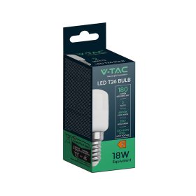 V-TAC 2W E14 hideg fehér ST26 LED égő - SKU 24023