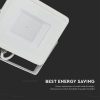 V-TAC LED reflektor 50W meleg fehér Samsung chip, fehér házzal - SKU 21409