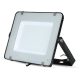 V-TAC LED reflektor 200W hideg fehér Samsung chip, fekete házzal - SKU 21419