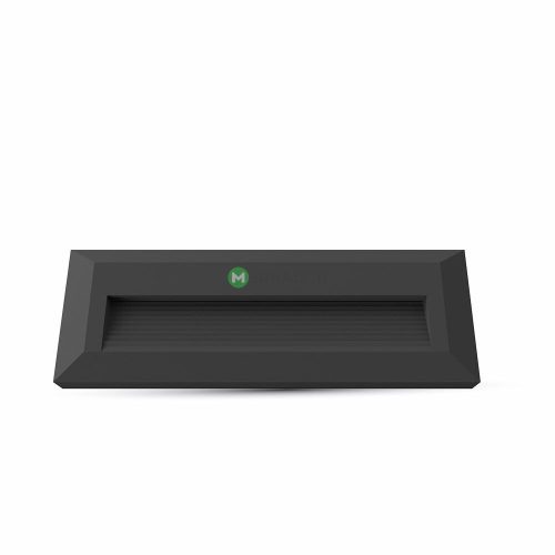 V-TAC 3W fekete LED lépcsővilágítás, IP65, természetes fehér - SKU 211328