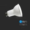 V-TAC GU10 LED spot égő 6 db/csomag 4.5W természetes fehér 110° - SKU 212740