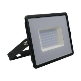   V-TAC E-széria LED reflektor 50W természetes fehér, fekete házzal - SKU 215959