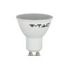 V-TAC GU10 LED spot égő 3 db/csomag 4.5W hideg fehér 110° - SKU 217271