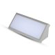 V-TAC Landscape 12W kültéri fali LED lámpa hideg fehér, szürke házzal, 100 Lm/W - SKU 218235