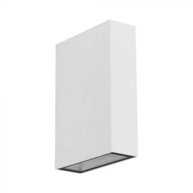  V-TAC 4W kültéri fehér fali LED lámpa meleg fehér, 100 Lm/W - SKU 218560