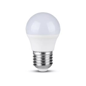   V-TAC 4.5W E27 természetes fehér G45 LED égő - SKU 217408