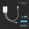 V-TAC RGB + CCT LED szalag vezérlő távirányítóval 12/24V - SKU 2899